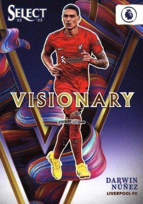 Cromo Darwin Nunez - Select Premier League 2022-2023 n. V24 - Panini