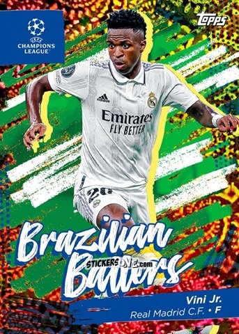 Figurina Vini Jr. - Carnaval Edition UEFA Club Competitions 2022-2023
 n. B-1 - Topps