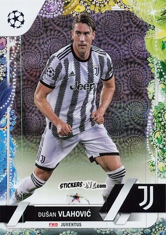 Figurina Dusan Vlahovic - Carnaval Edition UEFA Club Competitions 2022-2023
 n. 75 - Topps