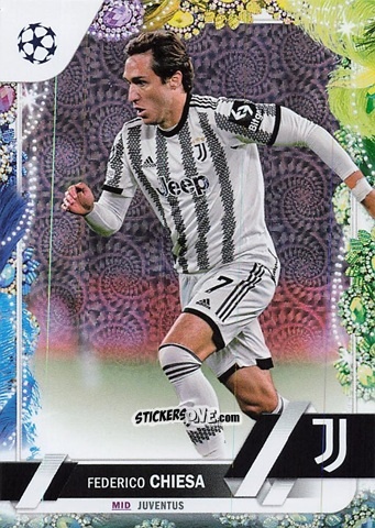 Sticker Federico Chiesa - Carnaval Edition UEFA Club Competitions 2022-2023
 n. 83 - Topps