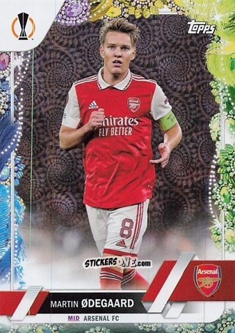 Figurina Martin Ødegaard - Carnaval Edition UEFA Club Competitions 2022-2023
 n. 88 - Topps