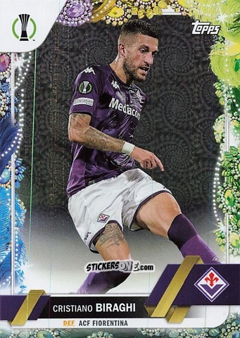 Sticker Cristiano Biraghi - Carnaval Edition UEFA Club Competitions 2022-2023
 n. 89 - Topps