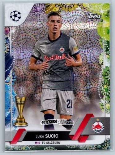 Cromo Luka Sucic - Carnaval Edition UEFA Club Competitions 2022-2023
 n. 95 - Topps