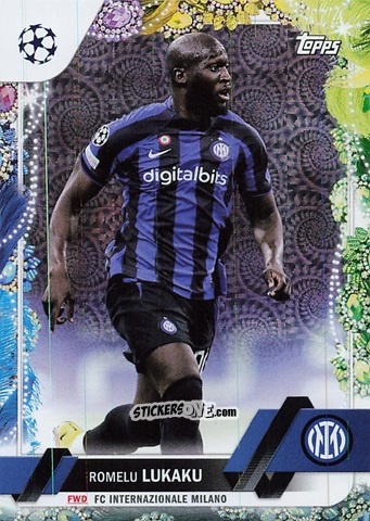 Cromo Romelu Lukaku - Carnaval Edition UEFA Club Competitions 2022-2023
 n. 96 - Topps