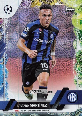 Figurina Lautaro Martínez - Carnaval Edition UEFA Club Competitions 2022-2023
 n. 97 - Topps