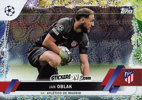 Sticker Jan Oblak - Carnaval Edition UEFA Club Competitions 2022-2023
 n. 107 - Topps