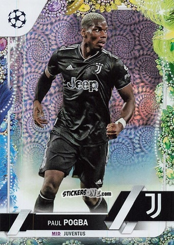 Figurina Paul Pogba - Carnaval Edition UEFA Club Competitions 2022-2023
 n. 108 - Topps