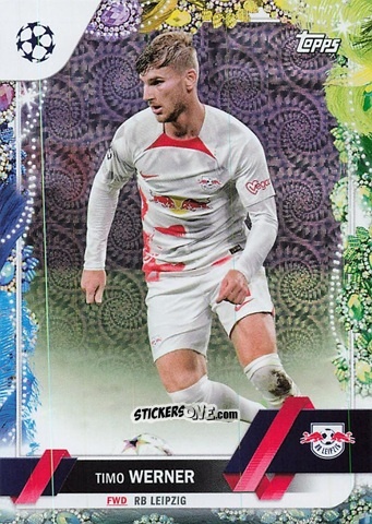 Figurina Timo Werner - Carnaval Edition UEFA Club Competitions 2022-2023
 n. 111 - Topps