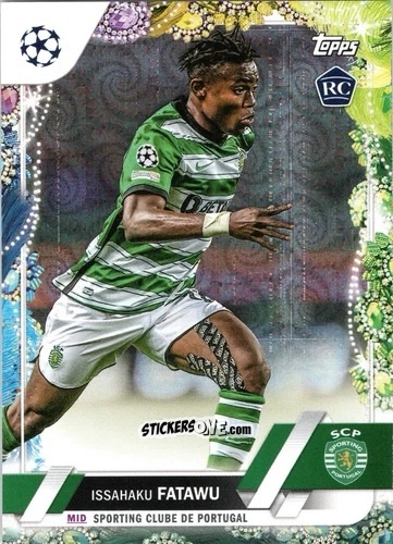 Sticker Issahaku Fatawu - Carnaval Edition UEFA Club Competitions 2022-2023
 n. 119 - Topps