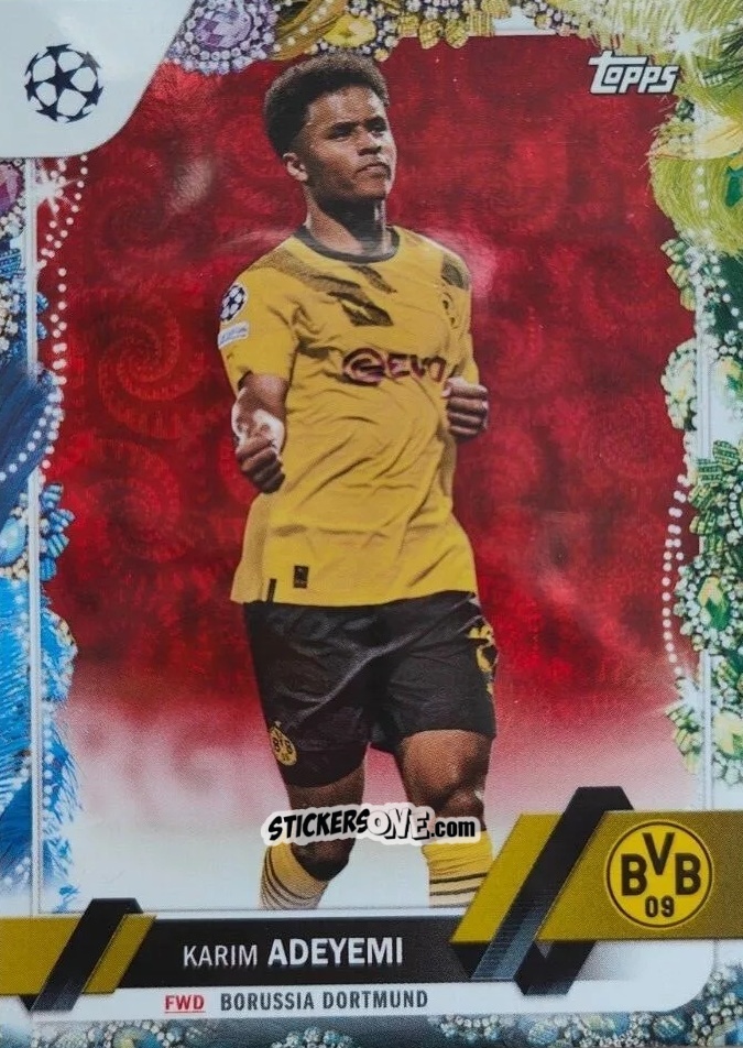 Sticker Karim Adeyemi - Carnaval Edition UEFA Club Competitions 2022-2023
 n. 122 - Topps