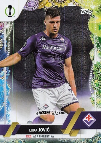 Figurina Luka Jović - Carnaval Edition UEFA Club Competitions 2022-2023
 n. 133 - Topps