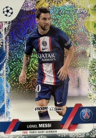 Cromo Lionel Messi - Carnaval Edition UEFA Club Competitions 2022-2023
 n. 1 - Topps