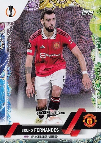 Sticker Bruno Fernandes - Carnaval Edition UEFA Club Competitions 2022-2023
 n. 8 - Topps