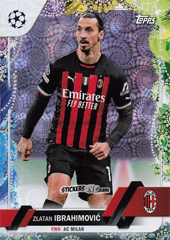 Figurina Zlatan Ibrahimović - Carnaval Edition UEFA Club Competitions 2022-2023
 n. 11 - Topps