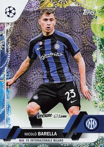 Figurina Nicolò Barella - Carnaval Edition UEFA Club Competitions 2022-2023
 n. 23 - Topps