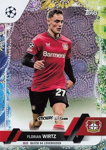 Cromo Florian Wirtz - Carnaval Edition UEFA Club Competitions 2022-2023
 n. 27 - Topps