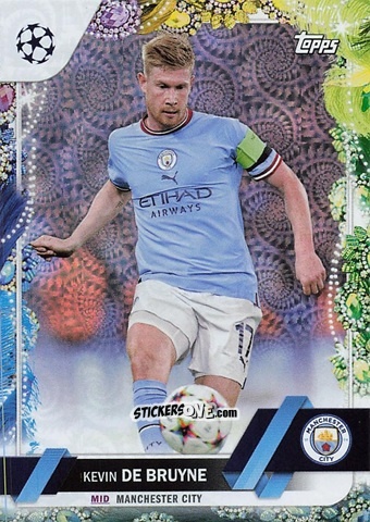 Cromo Kevin De Bruyne - Carnaval Edition UEFA Club Competitions 2022-2023
 n. 33 - Topps