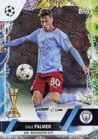 Figurina Cole Palmer - Carnaval Edition UEFA Club Competitions 2022-2023
 n. 34 - Topps