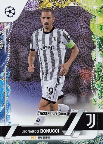 Sticker Leonardo Bonucci - Carnaval Edition UEFA Club Competitions 2022-2023
 n. 39 - Topps