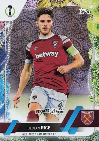 Cromo Declan Rice - Carnaval Edition UEFA Club Competitions 2022-2023
 n. 41 - Topps