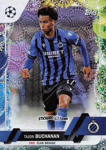 Sticker Tajon Buchanan - Carnaval Edition UEFA Club Competitions 2022-2023
 n. 44 - Topps