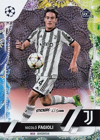 Sticker Nicolo Fagioli - Carnaval Edition UEFA Club Competitions 2022-2023
 n. 53 - Topps