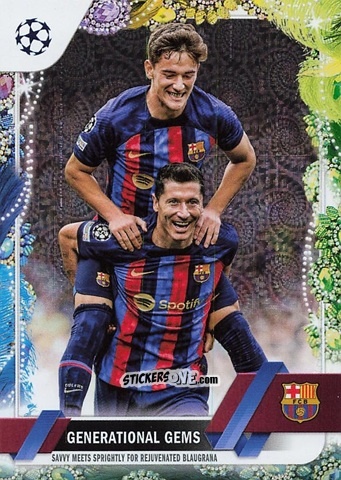 Figurina Generational Gems (Gavi / Lewandowski)