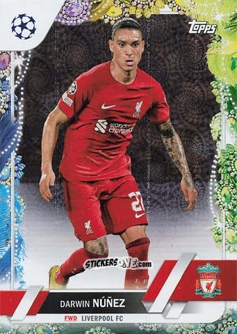 Cromo Darwin Núñez - Carnaval Edition UEFA Club Competitions 2022-2023
 n. 56 - Topps