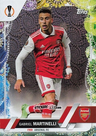 Sticker Gabriel Martinelli - Carnaval Edition UEFA Club Competitions 2022-2023
 n. 57 - Topps