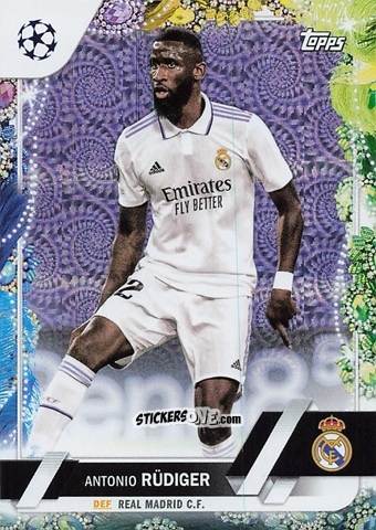 Cromo Antonio Rüdiger - Carnaval Edition UEFA Club Competitions 2022-2023
 n. 58 - Topps