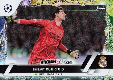 Figurina Thibaut Courtois - Carnaval Edition UEFA Club Competitions 2022-2023
 n. 63 - Topps