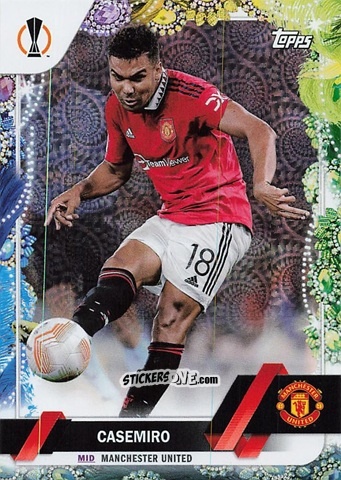 Figurina Casemiro - Carnaval Edition UEFA Club Competitions 2022-2023
 n. 64 - Topps