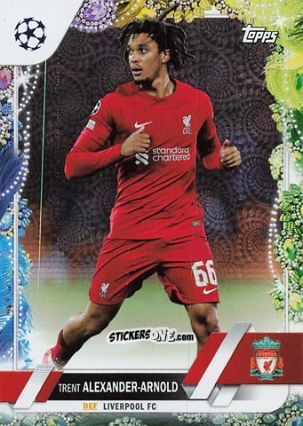 Figurina Trent Alexander-Arnold - Carnaval Edition UEFA Club Competitions 2022-2023
 n. 66 - Topps