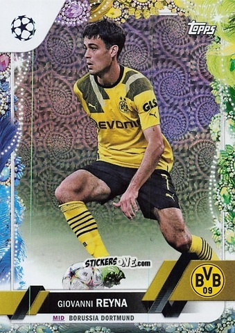 Cromo Giovanni Reyna - Carnaval Edition UEFA Club Competitions 2022-2023
 n. 69 - Topps