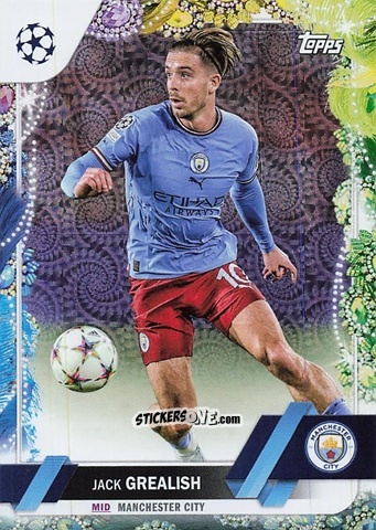 Sticker Jack Grealish - Carnaval Edition UEFA Club Competitions 2022-2023
 n. 142 - Topps