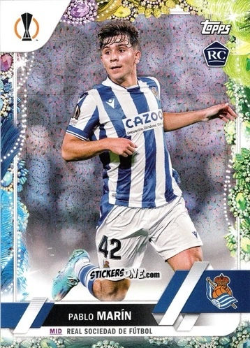 Figurina Pablo Marín - Carnaval Edition UEFA Club Competitions 2022-2023
 n. 145 - Topps