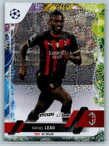 Cromo Rafael Leão - Carnaval Edition UEFA Club Competitions 2022-2023
 n. 146 - Topps