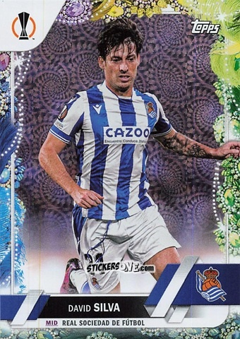 Cromo David Silva - Carnaval Edition UEFA Club Competitions 2022-2023
 n. 154 - Topps