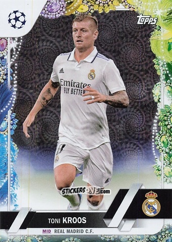 Sticker Toni Kroos - Carnaval Edition UEFA Club Competitions 2022-2023
 n. 156 - Topps