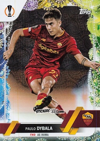 Cromo Paulo Dybala - Carnaval Edition UEFA Club Competitions 2022-2023
 n. 159 - Topps