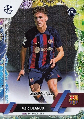 Figurina Fabio Blanco - Carnaval Edition UEFA Club Competitions 2022-2023
 n. 172 - Topps
