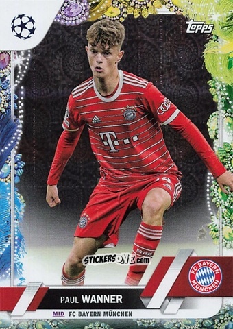 Sticker Paul Wanner - Carnaval Edition UEFA Club Competitions 2022-2023
 n. 174 - Topps