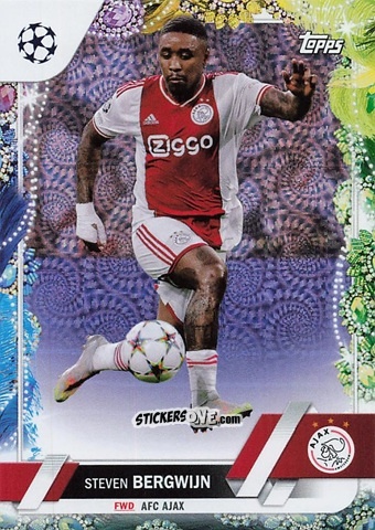 Sticker Steven Bergwijn - Carnaval Edition UEFA Club Competitions 2022-2023
 n. 176 - Topps