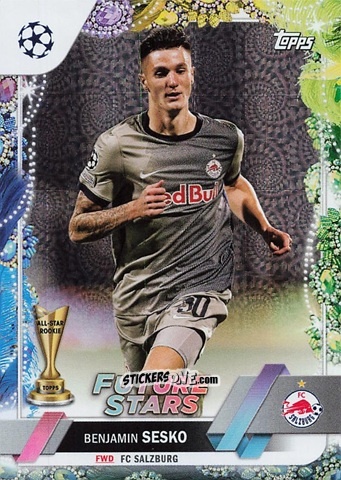 Cromo Benjamin Sesko - Carnaval Edition UEFA Club Competitions 2022-2023
 n. 177 - Topps