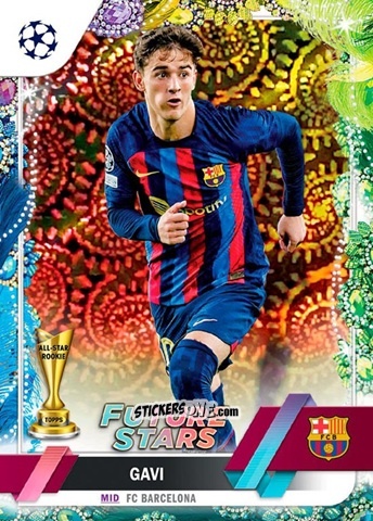 Sticker Gavi - Carnaval Edition UEFA Club Competitions 2022-2023
 n. 178 - Topps
