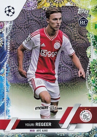 Cromo Youri Regeer - Carnaval Edition UEFA Club Competitions 2022-2023
 n. 179 - Topps