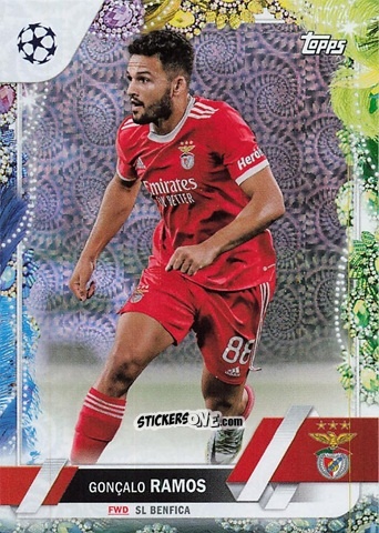 Figurina Gonçalo Ramos - Carnaval Edition UEFA Club Competitions 2022-2023
 n. 181 - Topps