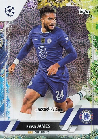 Figurina Reece James - Carnaval Edition UEFA Club Competitions 2022-2023
 n. 184 - Topps
