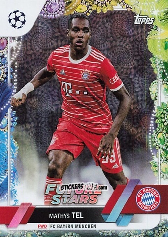 Figurina Mathys Tel - Carnaval Edition UEFA Club Competitions 2022-2023
 n. 197 - Topps