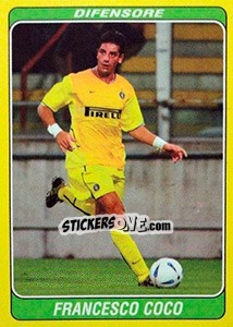 Figurina Francesco Coco - Supercalcio 2002-2003 n. 46 - Panini